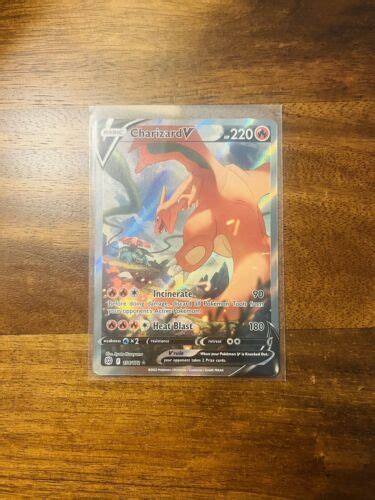 Pokemon Charizard V 154 172 Alt Art Brilliant Stars Ult Rare Full Art