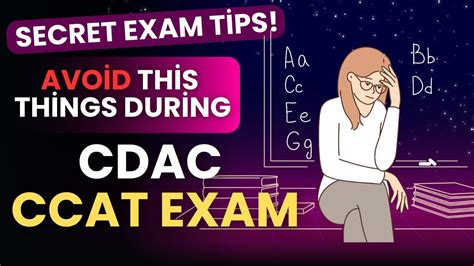 Secret Tips Tricks For CDAC CCAT Exam Avoid This Things During CDAC