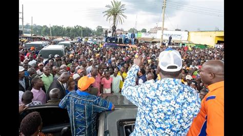 Live Raila Odinga Leads Azimio Protest In Nairobi County Youtube