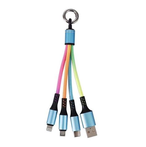 Multi Charging Cable 3 In 1 Nylon Braid Multiple Usb Fast Charging