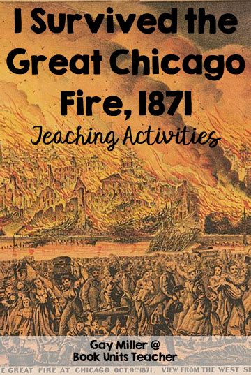 I Survived The Great Chicago Fire Book Units Teacher