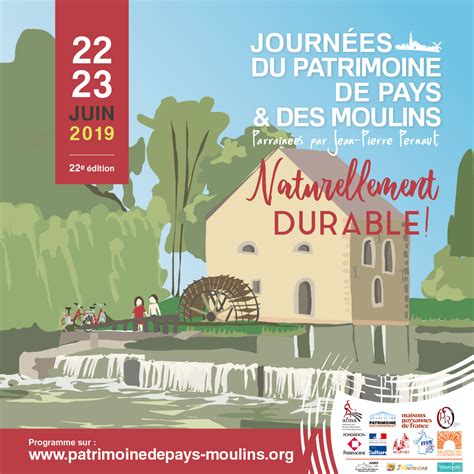 Journées du Patrimoine de Pays et des Moulins Fédération Patrimoine