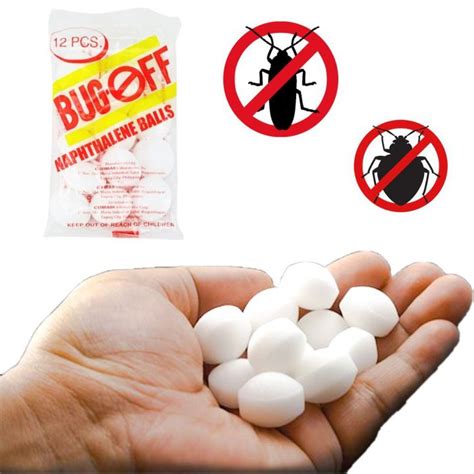 Fu Billion 120pcs Naphthalene Balls Alcampor Moth Balls Repellent