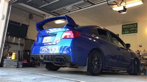 15 STi Nameless Muffler Delete YouTube