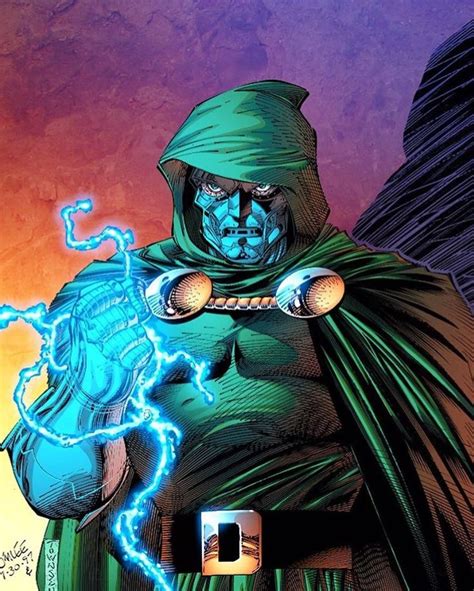 Pin By Blue Collar Stride On Comic Art Doctor Doom Art Marvel Comics