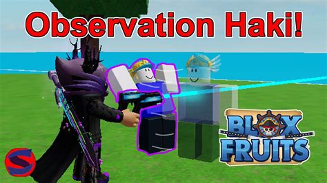 How To Get Instinct Observation Haki In Blox Fruits Youtube