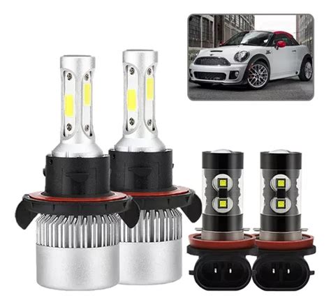 Kit Faros Led Lm Luz Alta Y Baja Niebla Para Mini Meses Sin Inter S