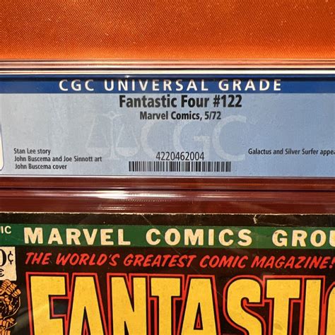 Fantastic Four Cgc Silver Surfer And Galactus Appearance