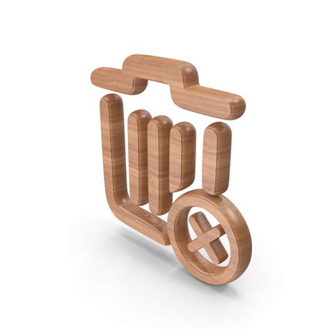 Delete Recycle Bin Symbol Wood Png Images And Psds For Download