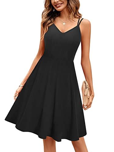 ᑕ ᑐ Spaghettiträger Kleid Damen Kleider