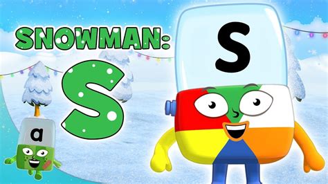 Alphablocks Letter S Spelling Snowman Phonics For Kids