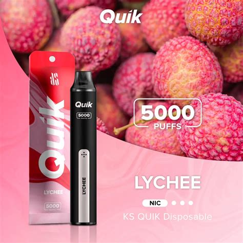 ซอ KS Quik 5000 Lychee KS Quik 5000 กลนลนจ Let s RELX