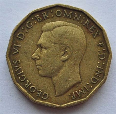 Uk Great Britain Pence Beautiful Coin King George Vi Ebay