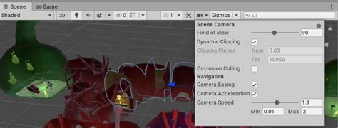 Unity Manual Scene View Camera