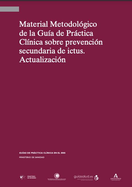 Publicación Material Metodológico de la Guía de Práctica Clínica sobre