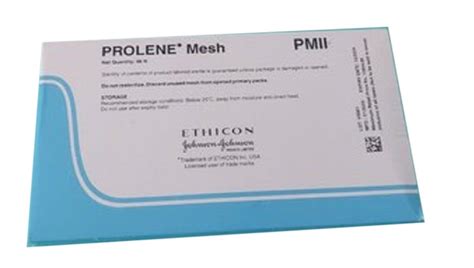 Nylon Ethicon Johnson Prolene Mesh Absorbable Suture 7 6 Cm X 15 Cm L