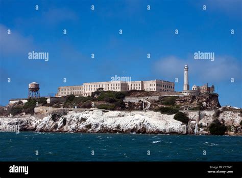 Alcatraz Island San Francisco Bay California Stock Photo Alamy