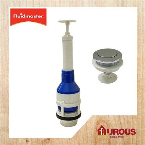 FLUIDMASTER SINGLE FLUSH PUSH BUTTON TOP PUSH FLUSH VALVE 520A01 2