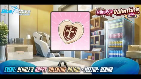 Blue Archive Schale S Happy Valentine Patrol Event Meetup Serina