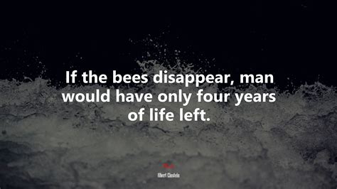 If The Bees Disappear Man Would Have Only Four Years Of Life Left