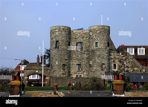 Ypres Tower Rye Stock Photo Alamy