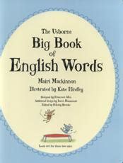 The Usborne Big Book Of English Words Mairi Mackinnon