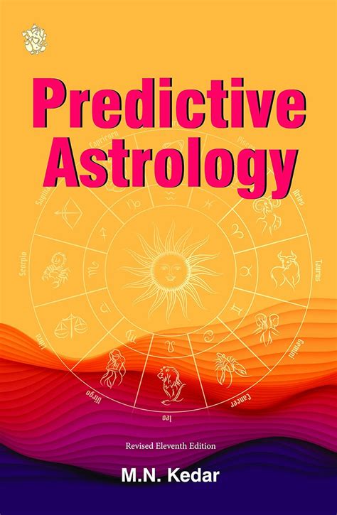 PREDICTIVE ASTROLOGY M N KEDAR Amazon In Books