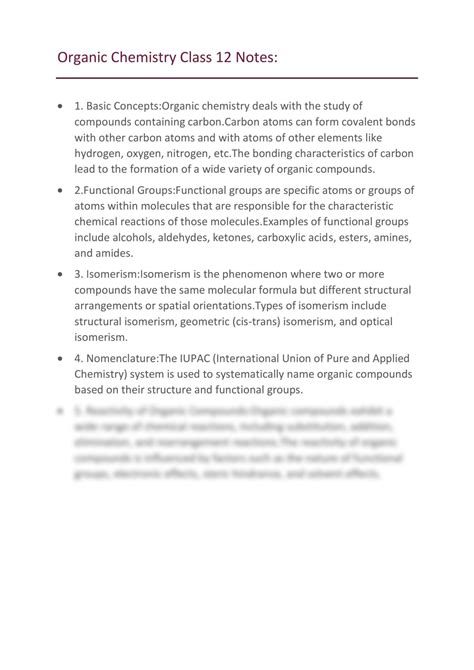 Solution Organic Chemistry Tips Studypool