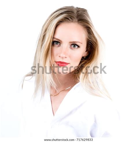Portrait Sexy Blonde Wet Long Hair Stock Photo Shutterstock