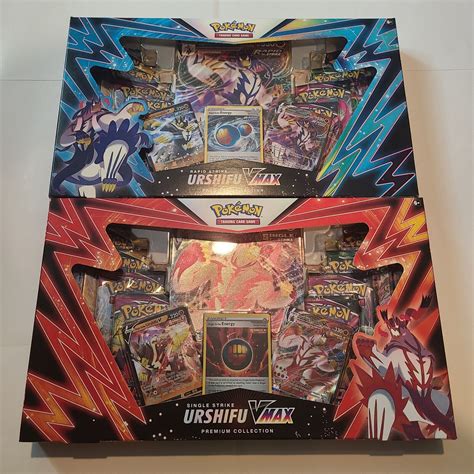 Mavin Pokemon Single Rapid Strike Urshifu VMAX Premium Collection