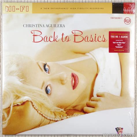 Christina Aguilera ‎ Back To Basics 2018 2 × Vinyl Lp Album