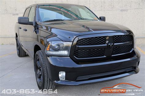 Ram St Black Edition Crew Cab Hemi Wd Envision Auto