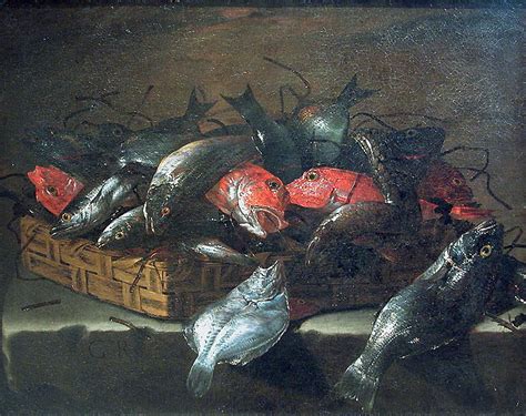 Nature Morte Aux Poissons Louvre Site Des Collections