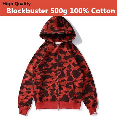 Bape Red Camo Jacket