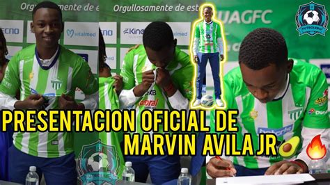 Presentaci N Oficial De Marvin Vila Jr Con El Equipo De Antigua Gfc