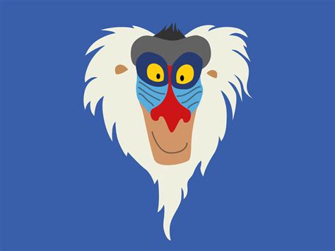 Rafiki Vector Print By Andrew Millar On Dribbble