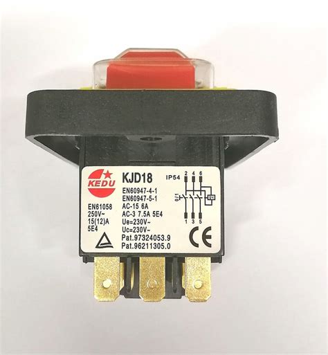 Выключатель KJD18 KEDU 230V от компании ДИСТ купить в городе Москва