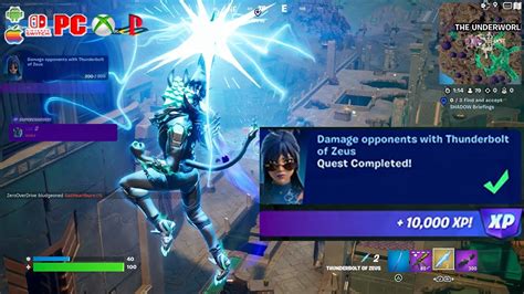 How To Easily Damage Opponents With Thunderbolt Of Zeus Fortnite