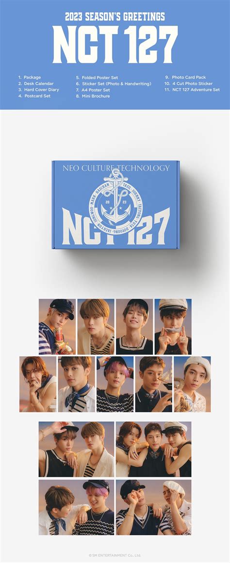 Nct 127 Nct Dream Wayv 2023 Season S Greetings Preview R Nct