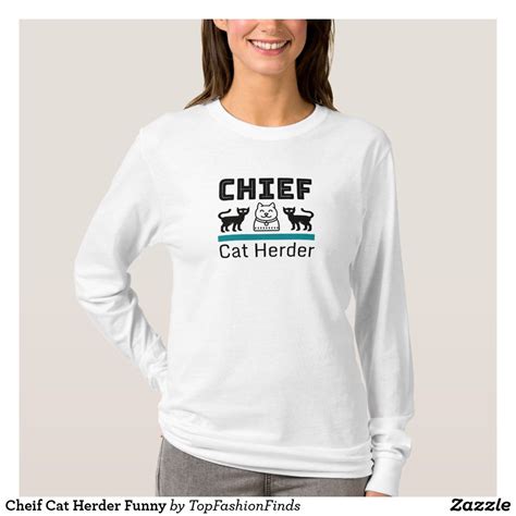 Cheif Cat Herder Funny T-Shirt | Zazzle | Drummer t shirts, Shirts, Womens shirts