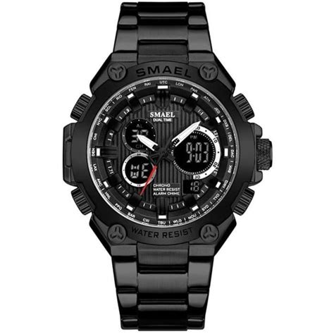 Rumocovo Montre Homme Sports Militaires Tanche En Acier Inoxydable