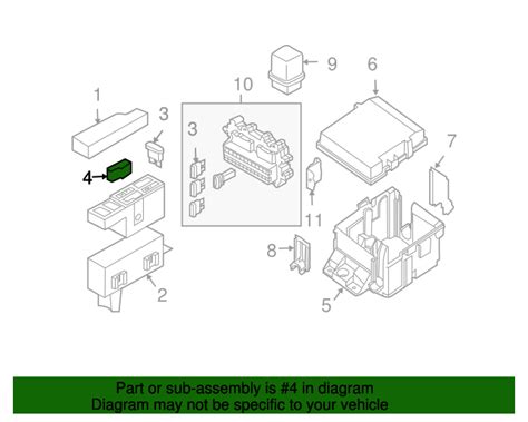 24370 C9900 Fusible Link 2003 2024 Nissan Nissan Parts And Accessories Online