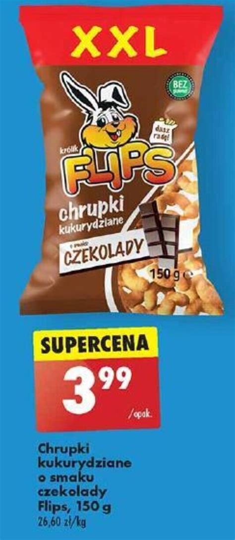 Promocja Chrupki Kukurydziane O Smaku Czekolady Flips G W Biedronka