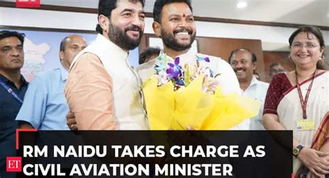 Tdp S Ram Mohan Naidu Takes Charge As Civil Aviation Minister Vows To