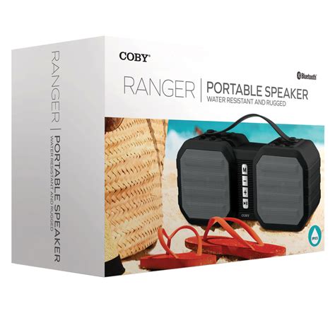 Coby Ranger Ipx5 Water Resistant Bluetooth Speaker Delivered In As