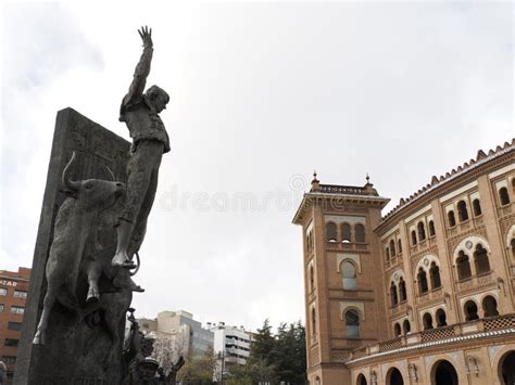 Madrid Plaza De Toros Bull Fighting Historic Arena Las Ventas Editorial