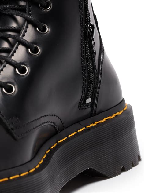 Dr Martens Bota Jadon Plataforma Preto Farfetch Br