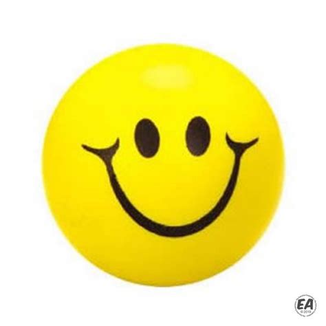 Branded Smiley Face Stress Ball Customized Stress Relievers