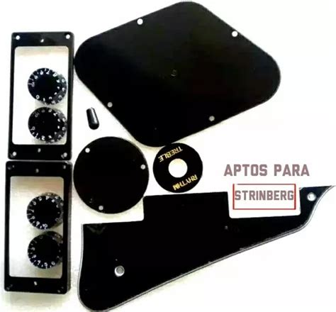 Escudos Molduras Tampas Trazeira Knobs Les Paul Strinberg Frete grátis