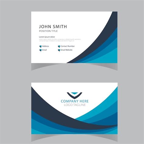 Premium Vector Modern Business Card Creative And Clean Business Card